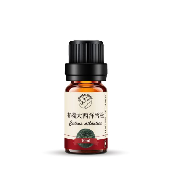 鯨魚樹 有機大西洋雪松單方精油 Organic Cedarwood Cedrus atlantica 蒸餾萃取 木質來源