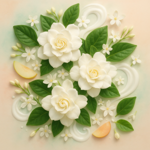 梔子花香氛蠟燭