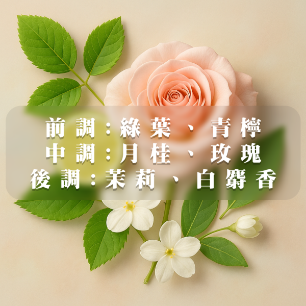 玫瑰花園SQUARE 【玫瑰花園】香氛蠟燭,綠葉與青檸交織出宛如晨間花園般的清爽氣息;月桂與玫瑰逐層盛放,綻放優雅花香;最後由茉莉與白麝香柔和收尾,使整體香氣如漫步於清晨玫瑰花園,浪漫而自在。