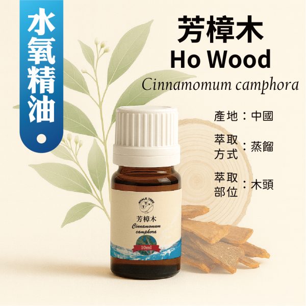 鯨魚樹 單方芳樟木精油 Ho Wood Cinnamomum camphora 蒸餾萃取 木質來源 來自中國