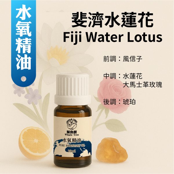 Fiji Water Lotus 斐濟水蓮花複方精油 風信子 水蓮花 玫瑰 琥珀