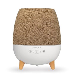 布藝水氧薰香機 棕色 正面外觀