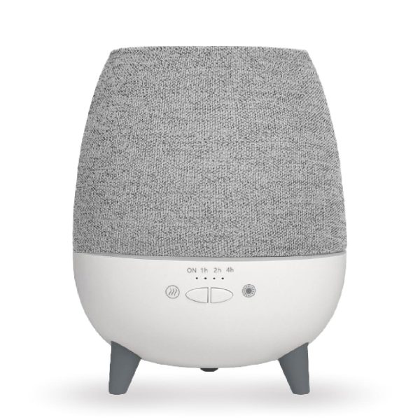 布藝水氧薰香機 灰色 正面外觀