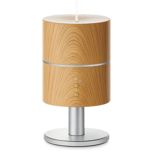 新檯燈水氧薰香機木紋色