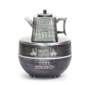 古銅壺水氧薰香機銀色